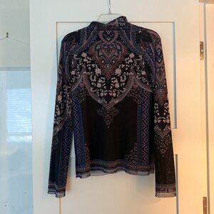 Hale Bb Sheer Long Sleeve turtleneck